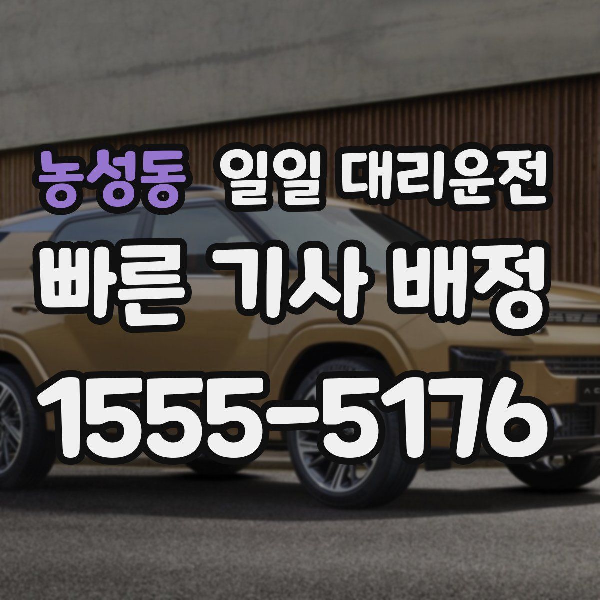 농성동 일일 대리운전