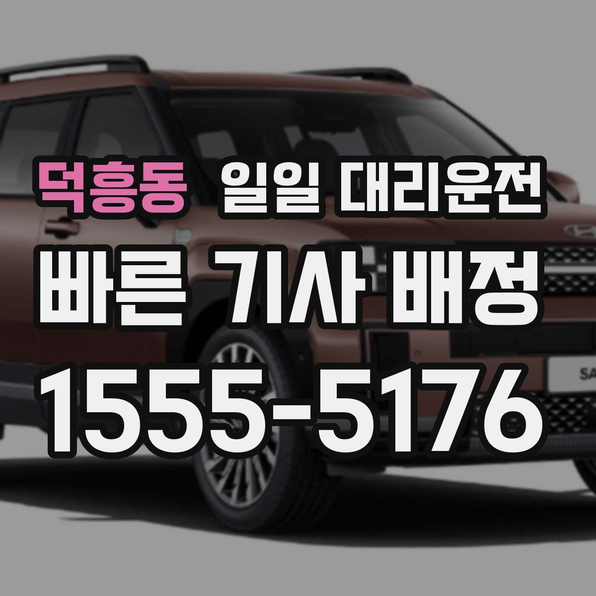 덕흥동 일일 대리운전