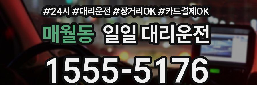 매월동 일일 대리운전
