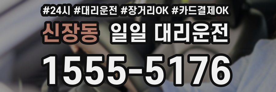 신장동 일일 대리운전
