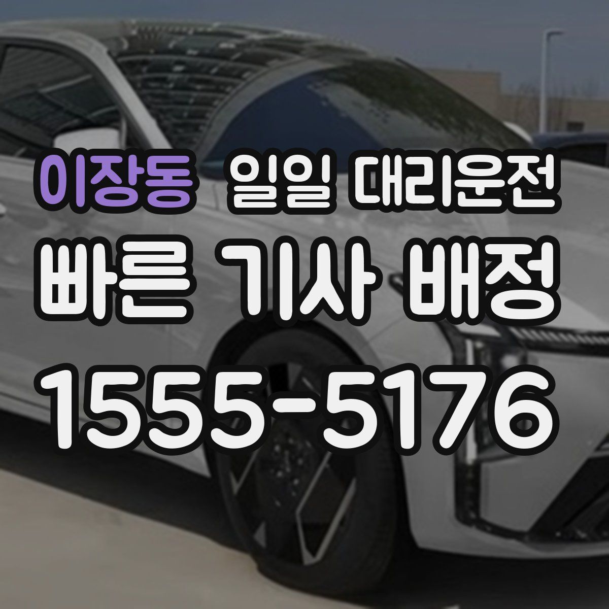 이장동 일일 대리운전