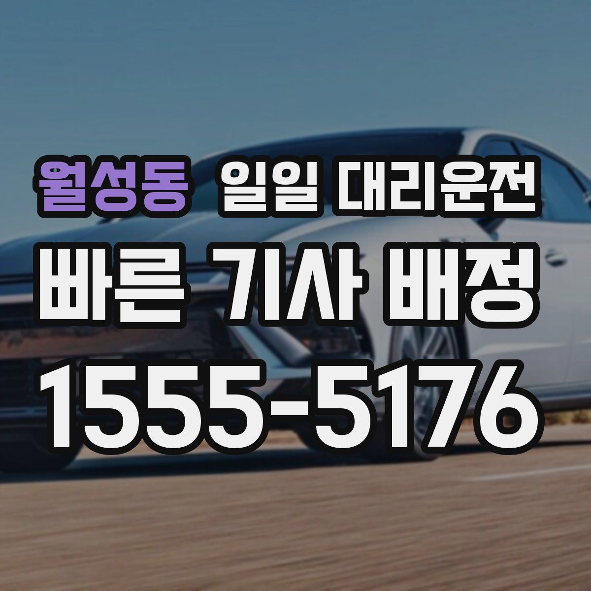 월성동 일일 대리운전