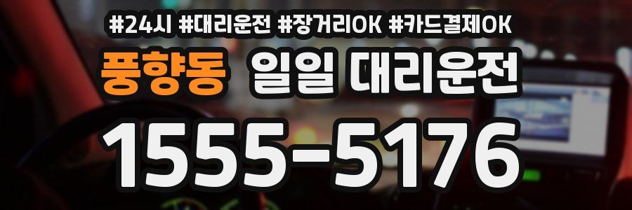 풍향동 일일 대리운전