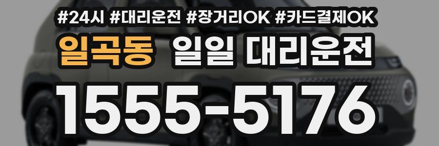 일곡동 일일 대리운전