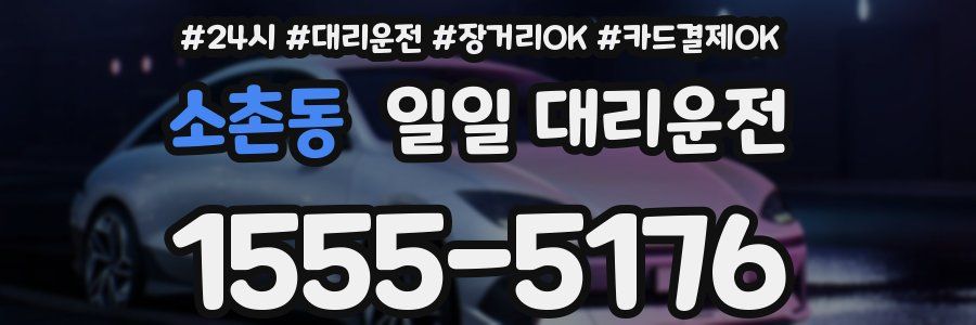 소촌동 일일 대리운전
