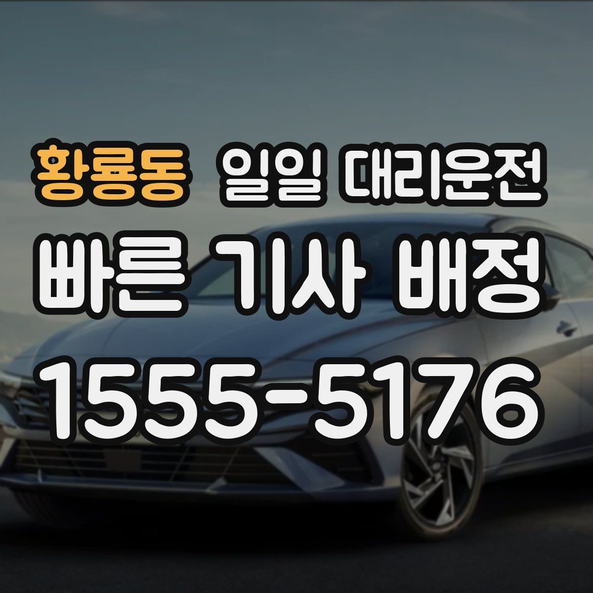 황룡동 일일 대리운전