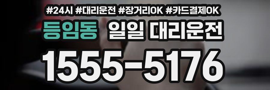 등임동 일일 대리운전