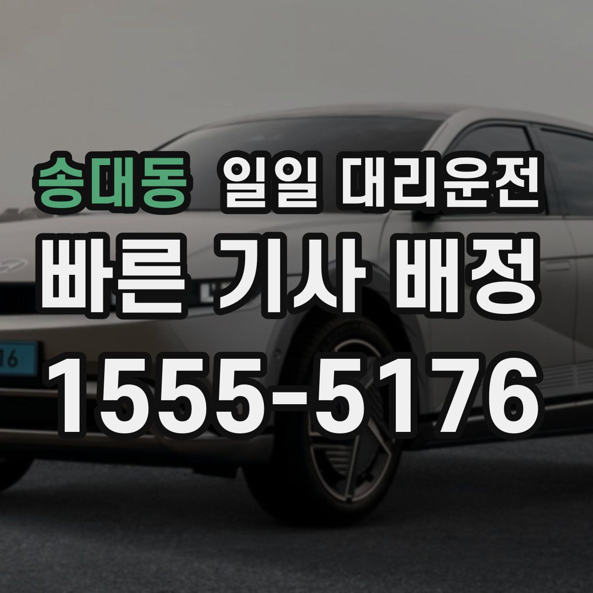 송대동 일일 대리운전