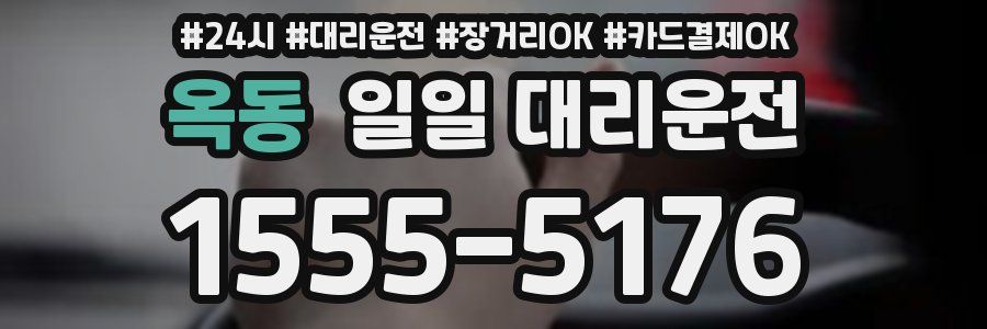 옥동 일일 대리운전
