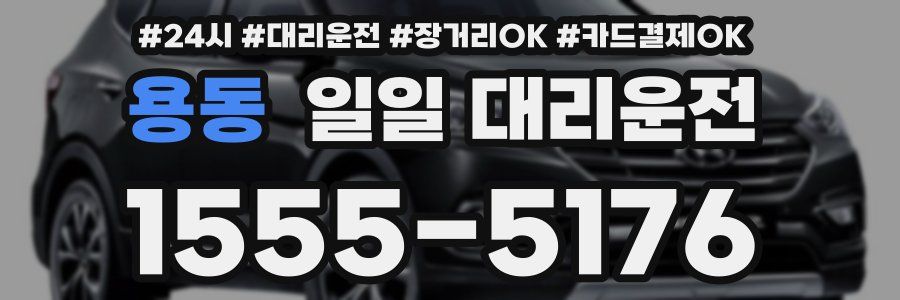 용동 일일 대리운전
