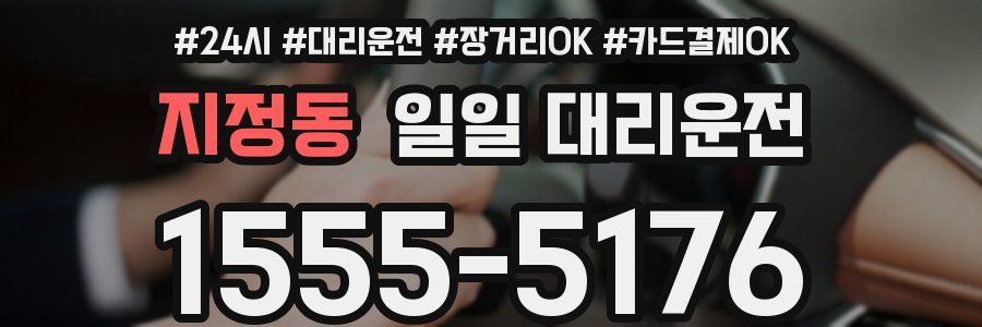 지정동 일일 대리운전