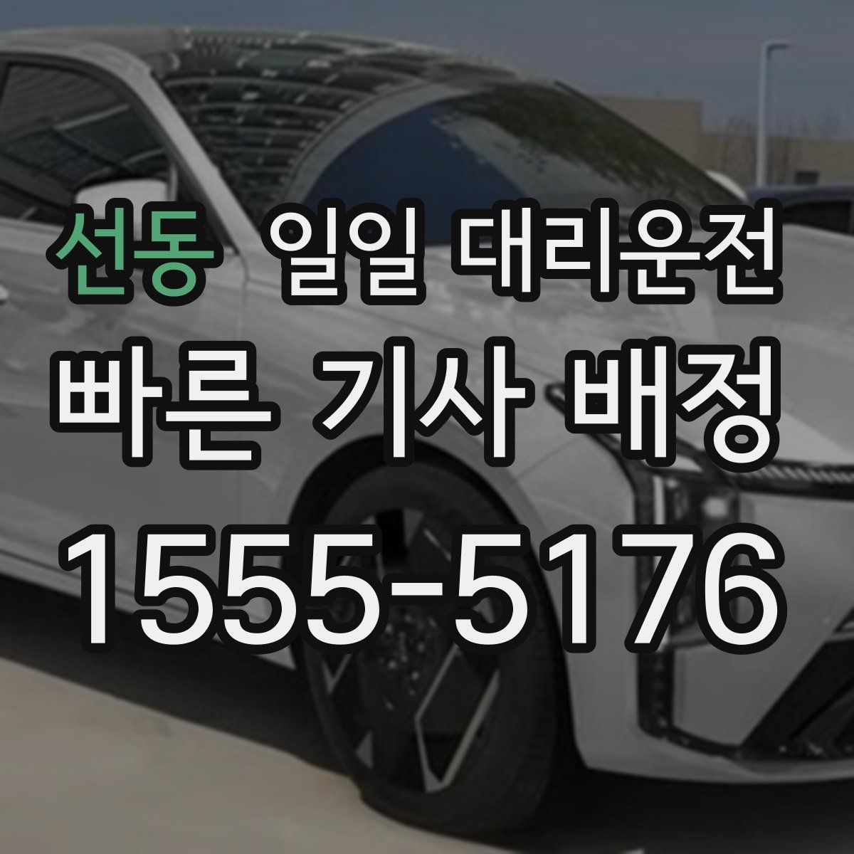 선동 일일 대리운전
