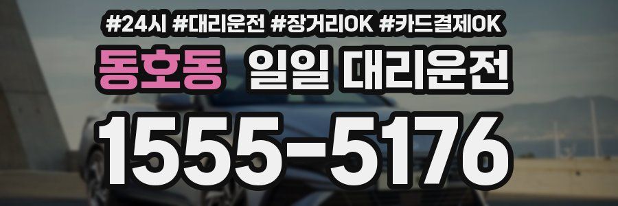 동호동 일일 대리운전