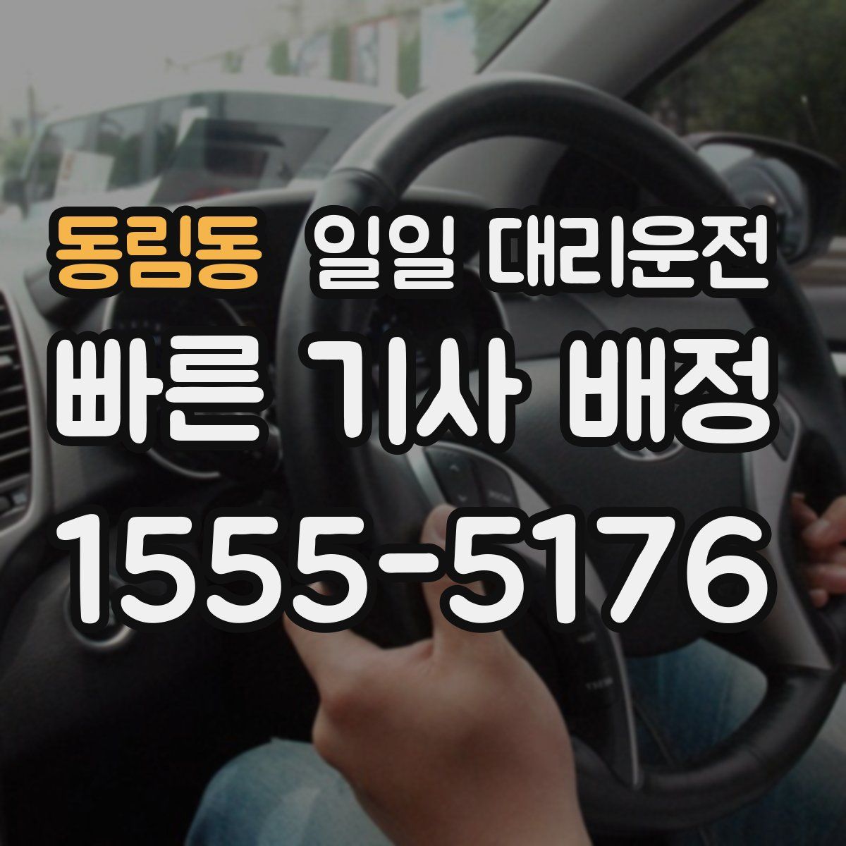 동림동 일일 대리운전