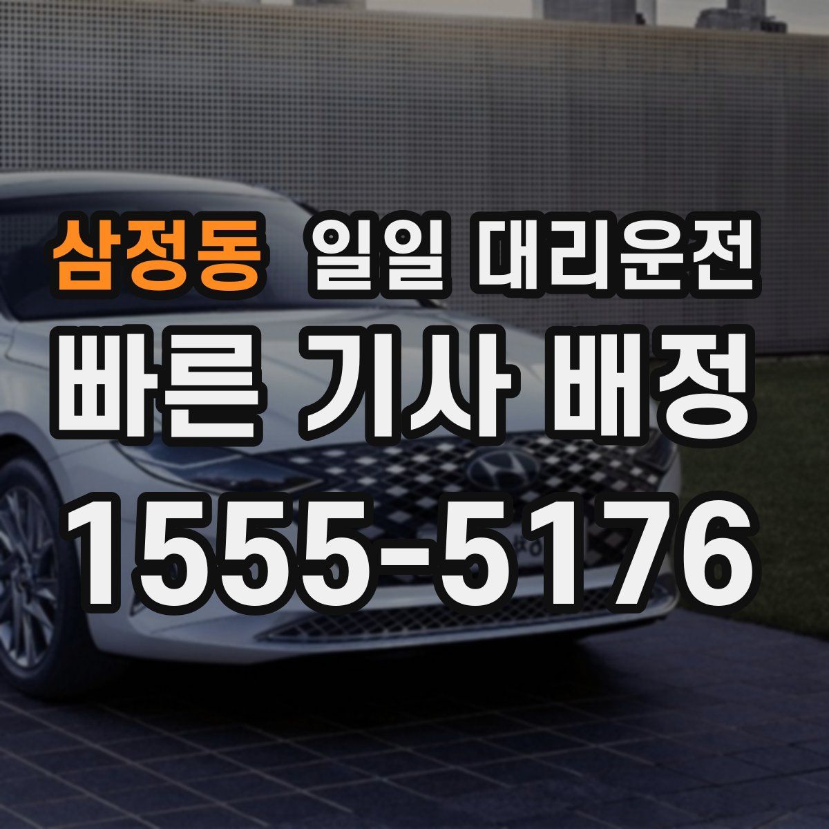 삼정동 일일 대리운전