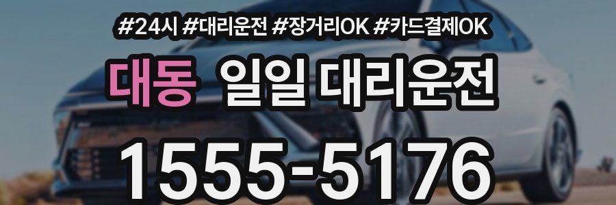 대동 일일 대리운전
