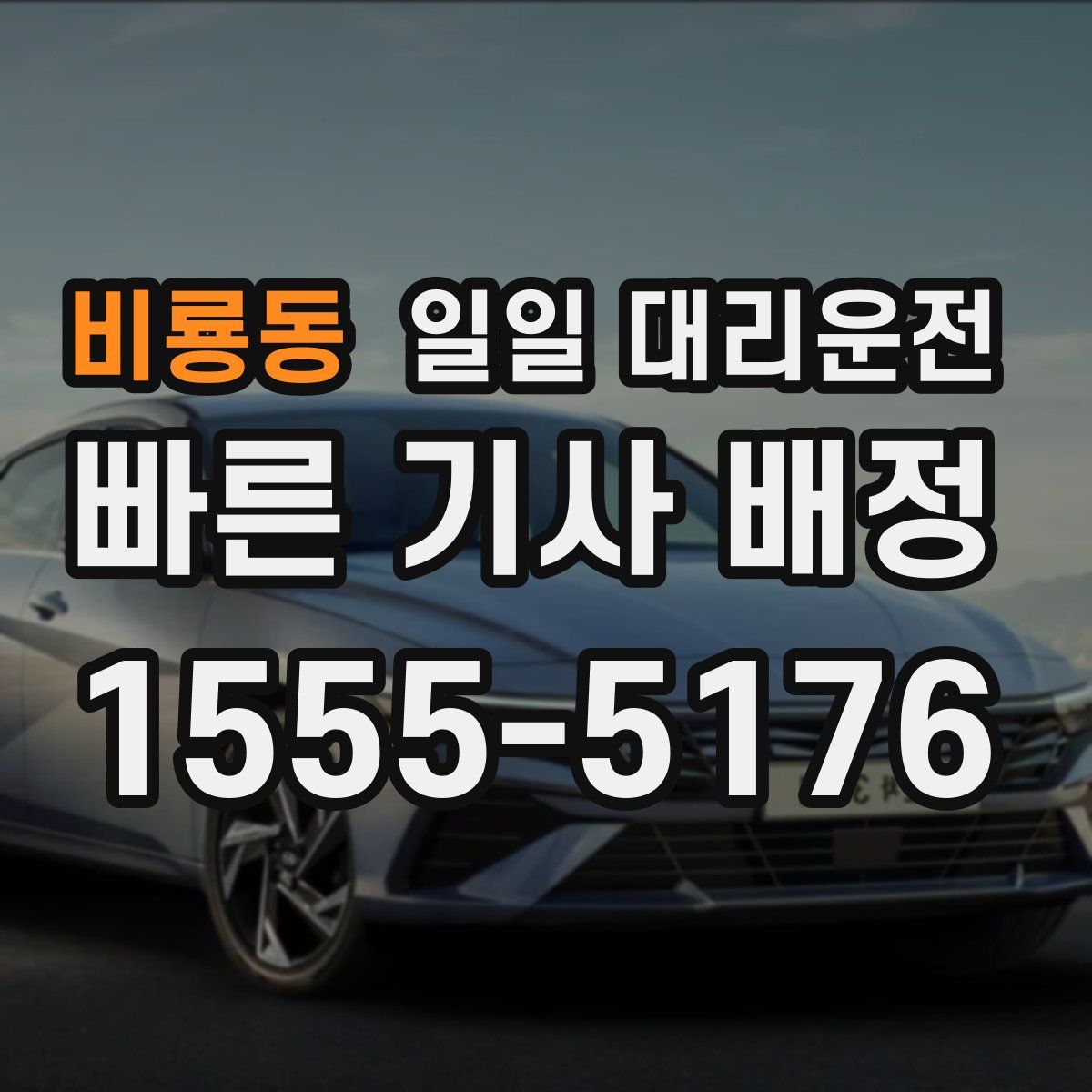 비룡동 일일 대리운전