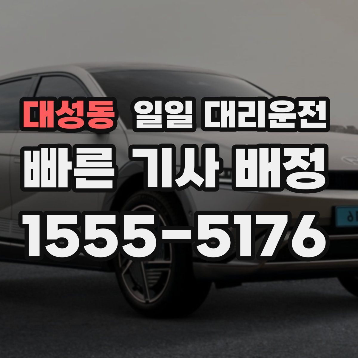 대성동 일일 대리운전