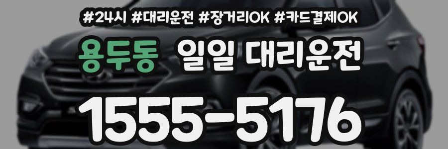 용두동 일일 대리운전