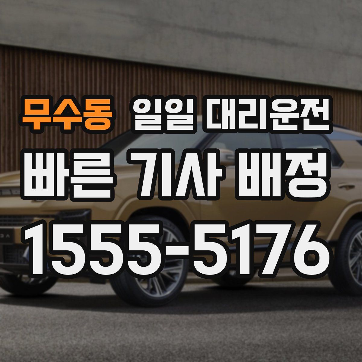 무수동 일일 대리운전