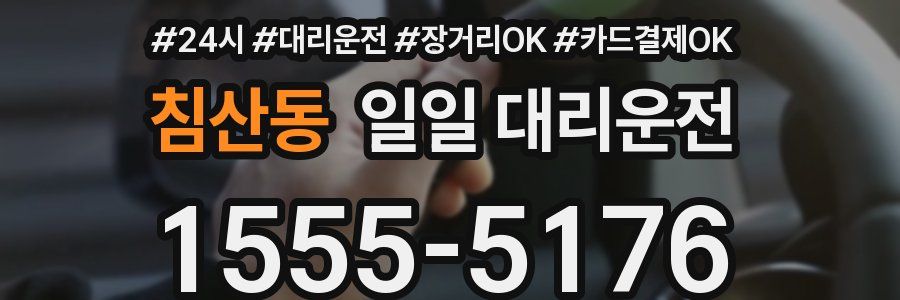 침산동 일일 대리운전