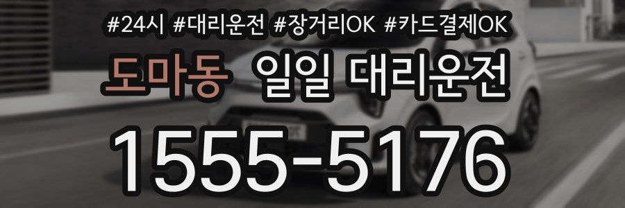 도마동 일일 대리운전