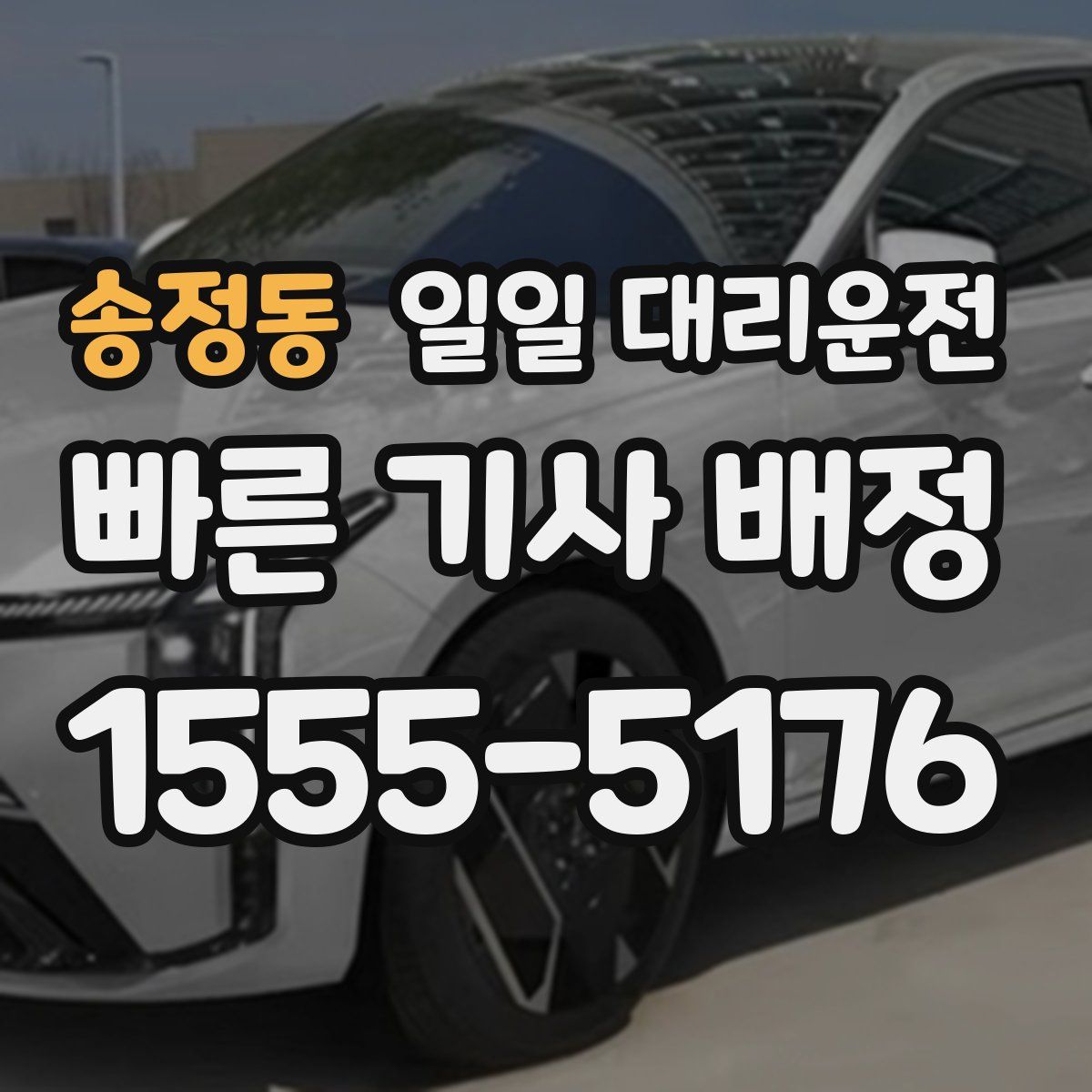 송정동 일일 대리운전