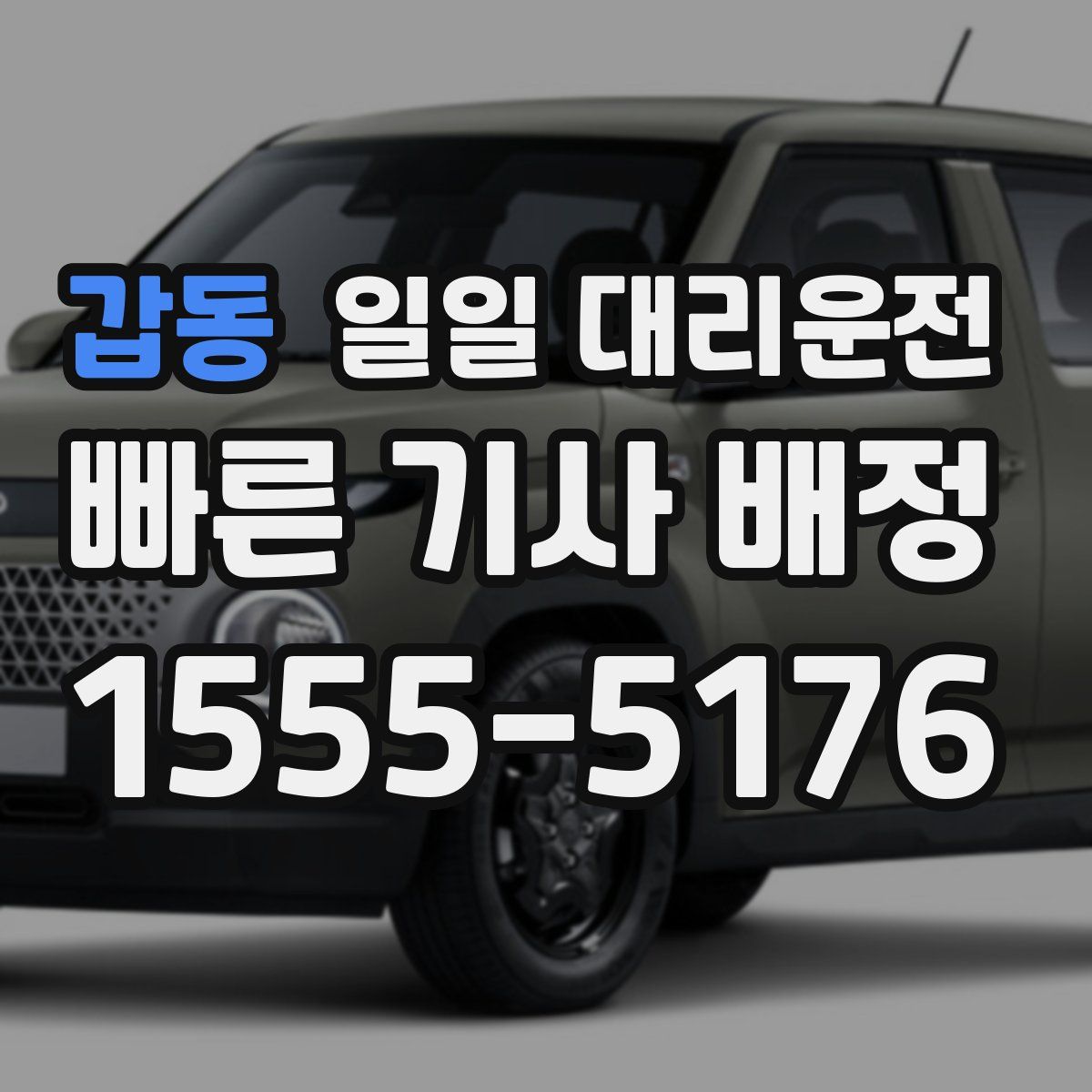 갑동 일일 대리운전