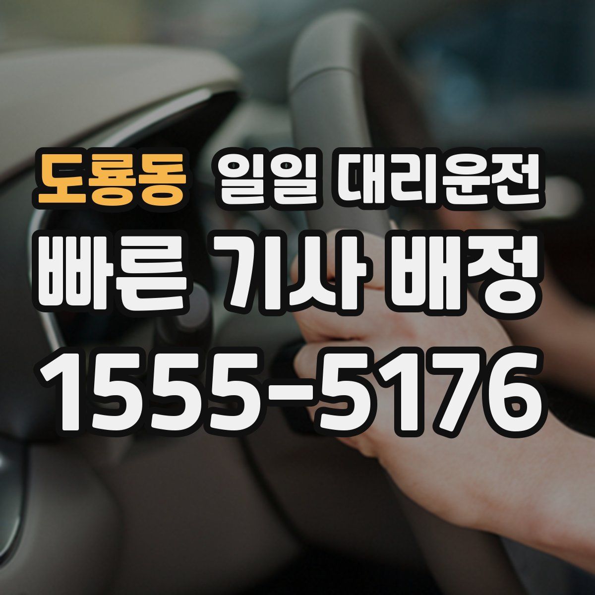 도룡동 일일 대리운전
