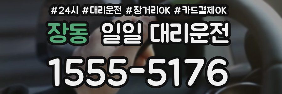 장동 일일 대리운전