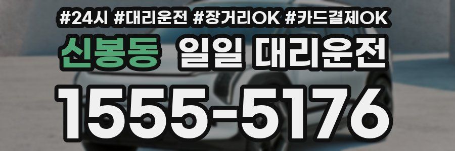 신봉동 일일 대리운전