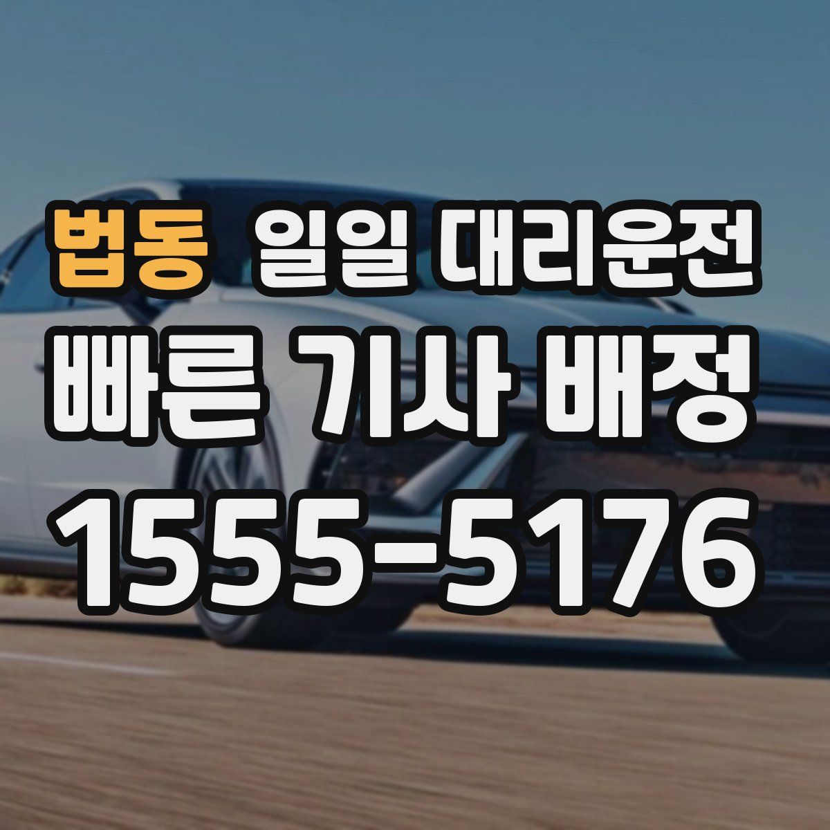 법동 일일 대리운전