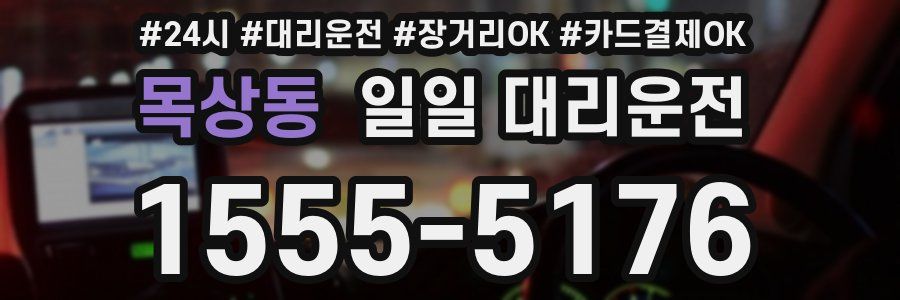 목상동 일일 대리운전