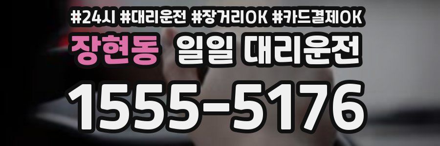 장현동 일일 대리운전