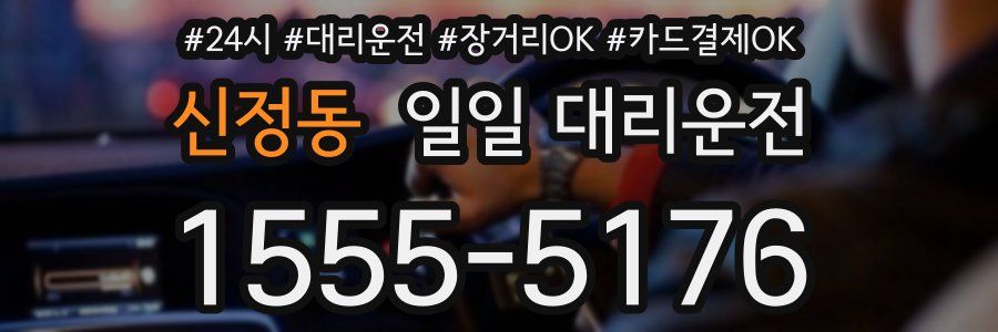 신정동 일일 대리운전
