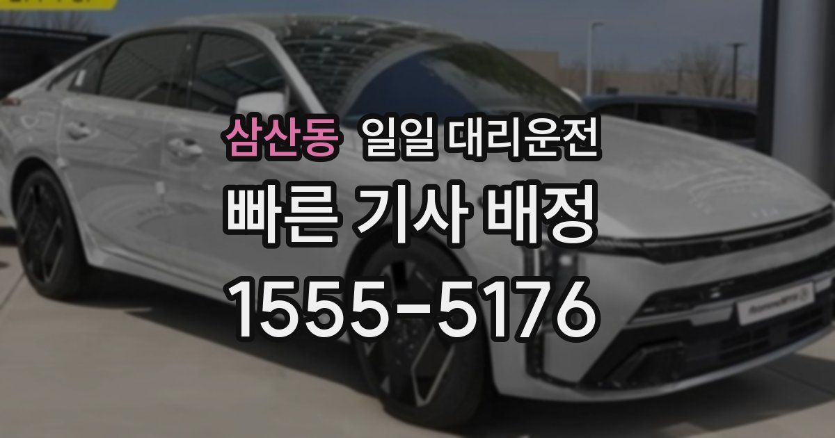 삼산동 일일 대리운전