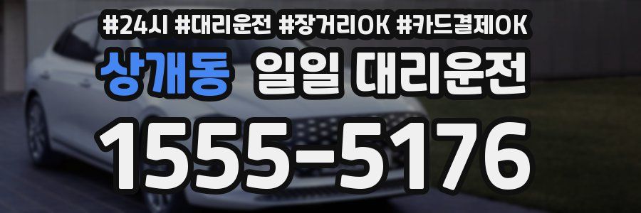 상개동 일일 대리운전