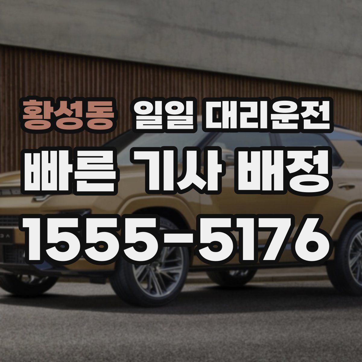 황성동 일일 대리운전