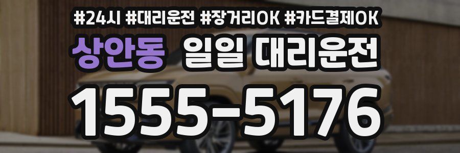 상안동 일일 대리운전