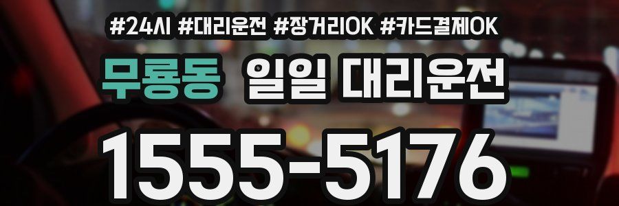 무룡동 일일 대리운전