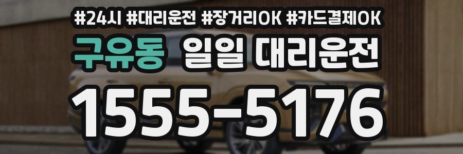 구유동 일일 대리운전