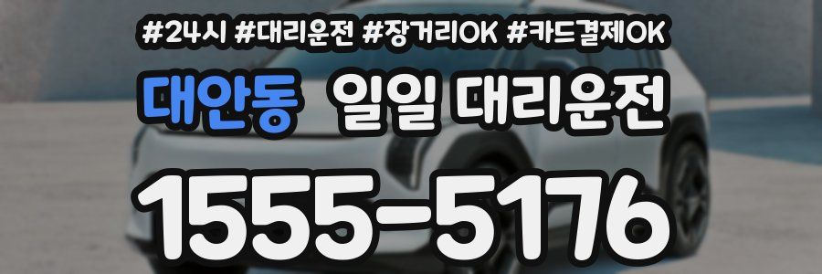 대안동 일일 대리운전