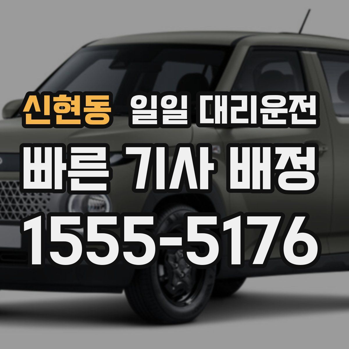 신현동 일일 대리운전
