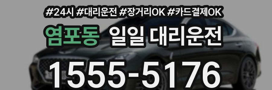 염포동 일일 대리운전