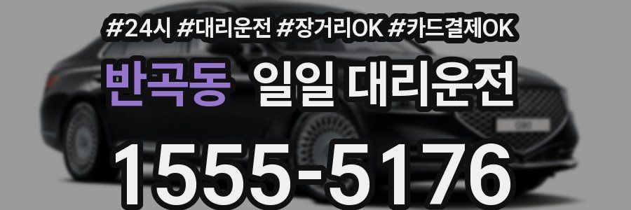 반곡동 일일 대리운전
