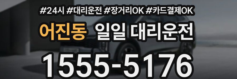 어진동 일일 대리운전
