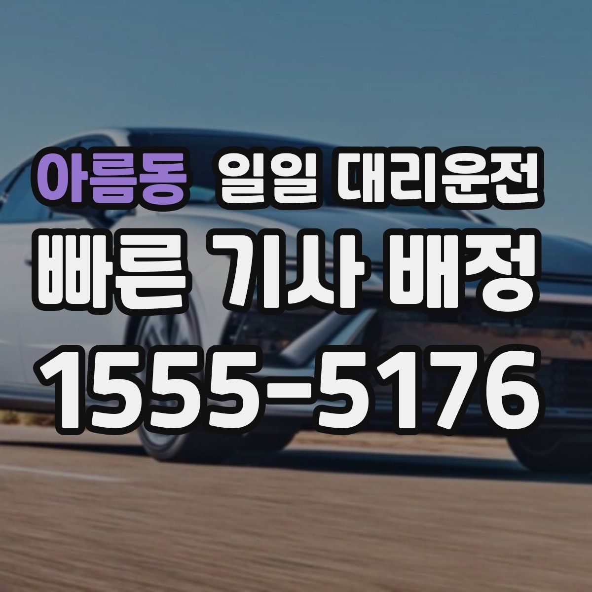 아름동 일일 대리운전