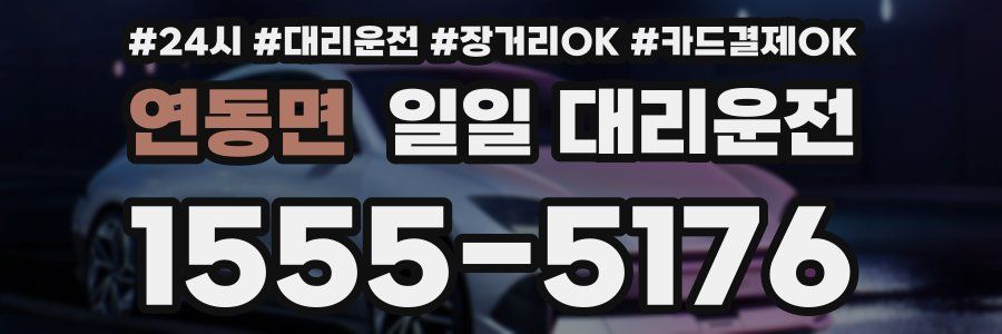 연동면 일일 대리운전