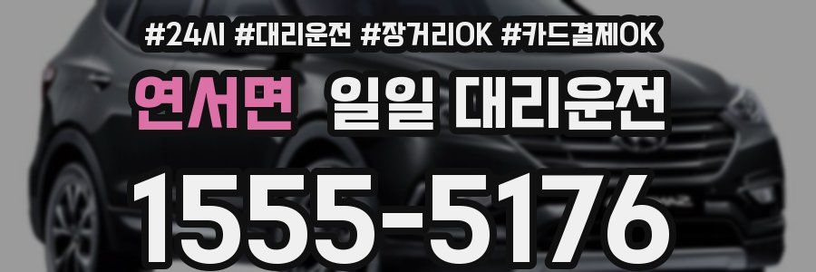 연서면 일일 대리운전