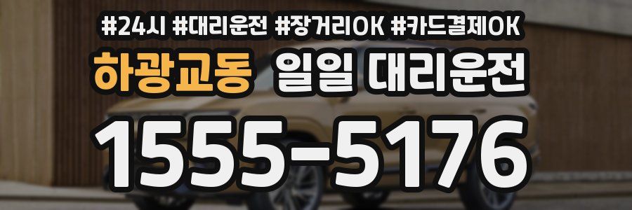 하광교동 일일 대리운전